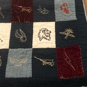Harry Potter Patchwork Toddler Quilt